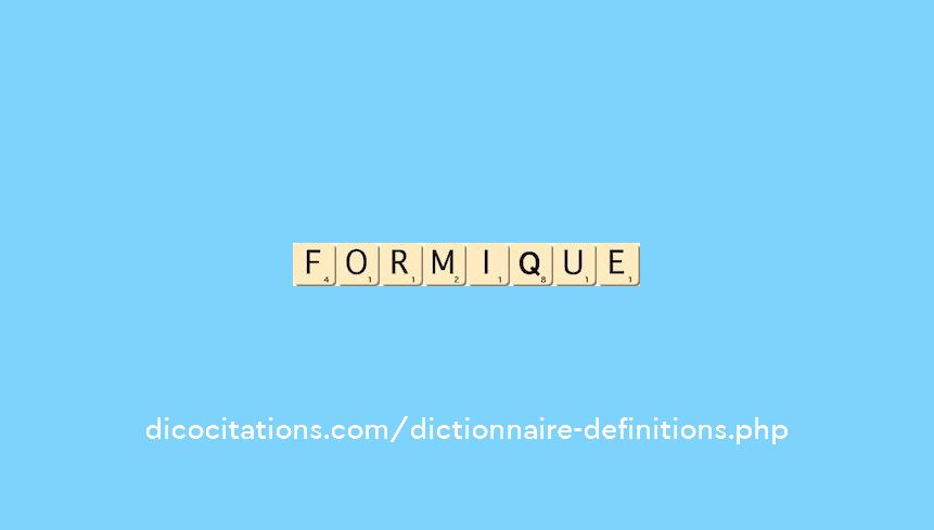 formique formique