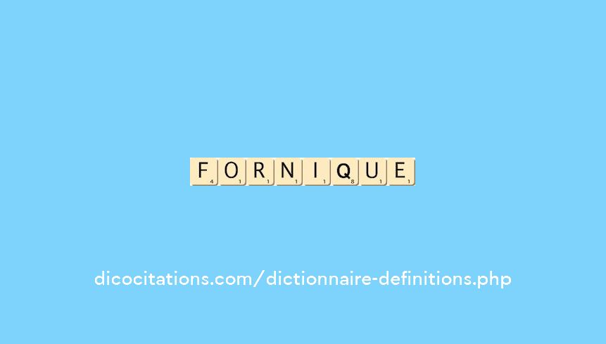 fornique fornique