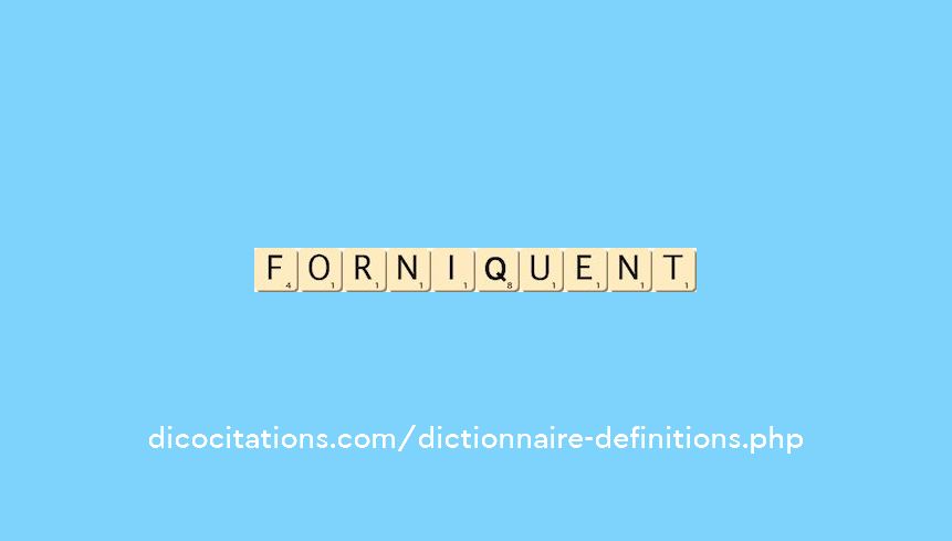 forniquent forniquent
