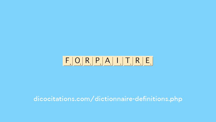 forpaitre