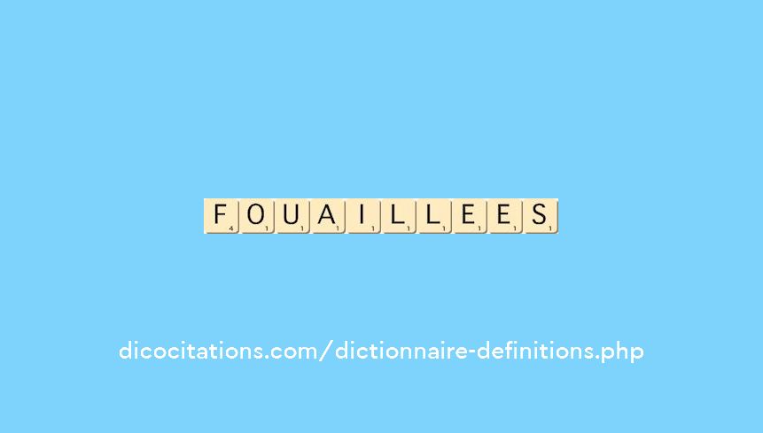 fouaillees fouaillees