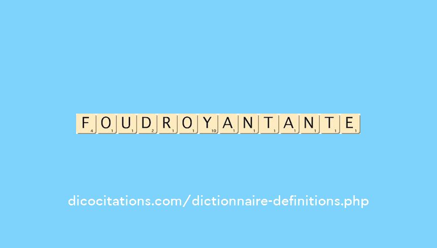 foudroyant--ante