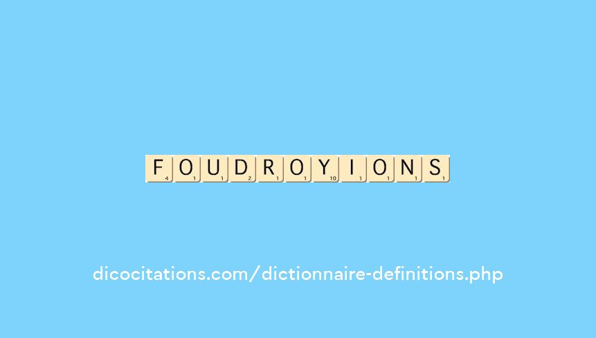 foudroyions foudroyions