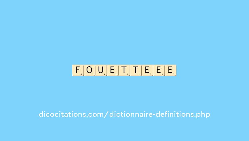 fouette--ee