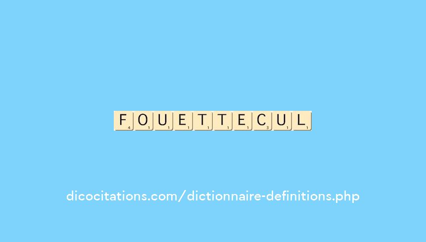 fouette-cul