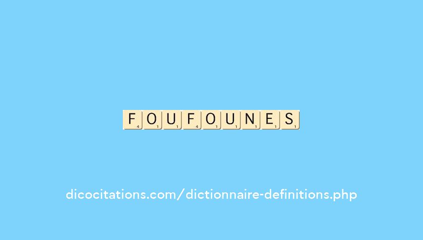 foufounes