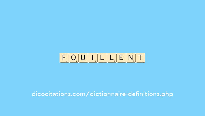 fouillent