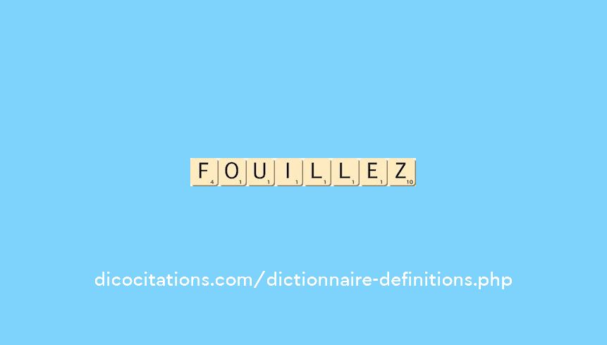 fouillez fouillez