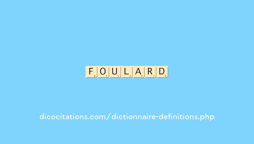 foulard