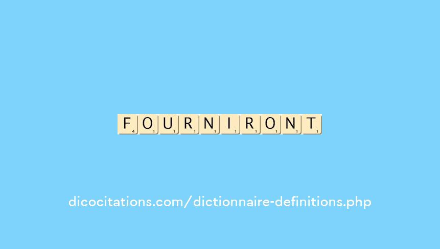fourniront fourniront