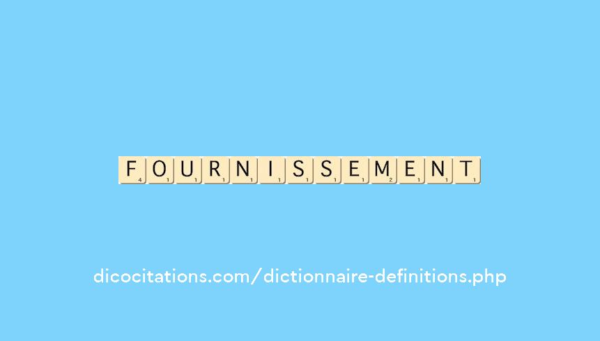 fournissement
