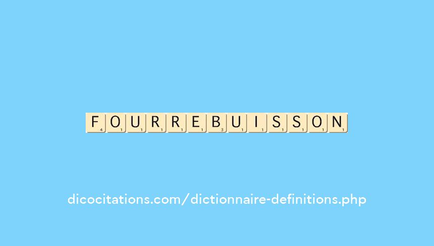 fourrebuisson