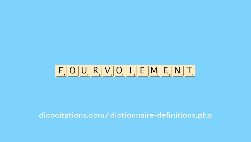 fourvoiement