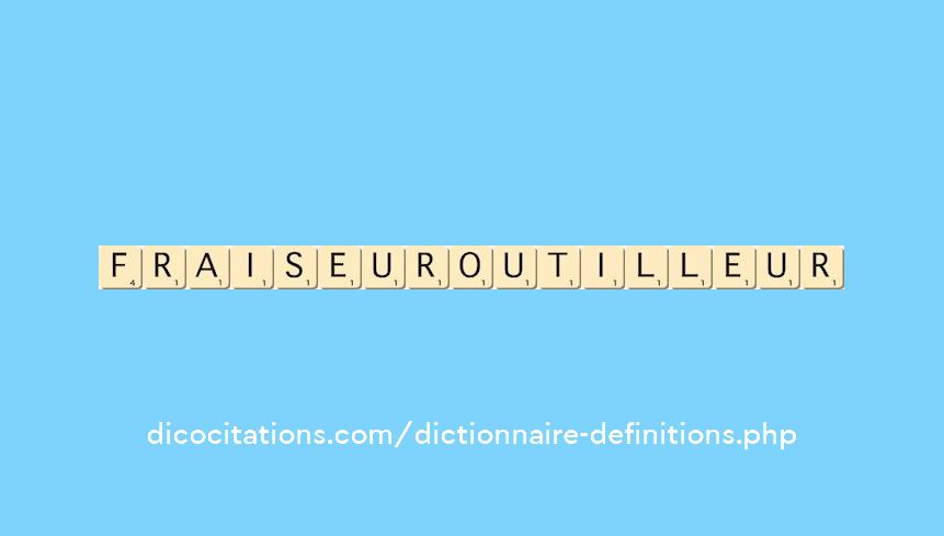 fraiseur-outilleur