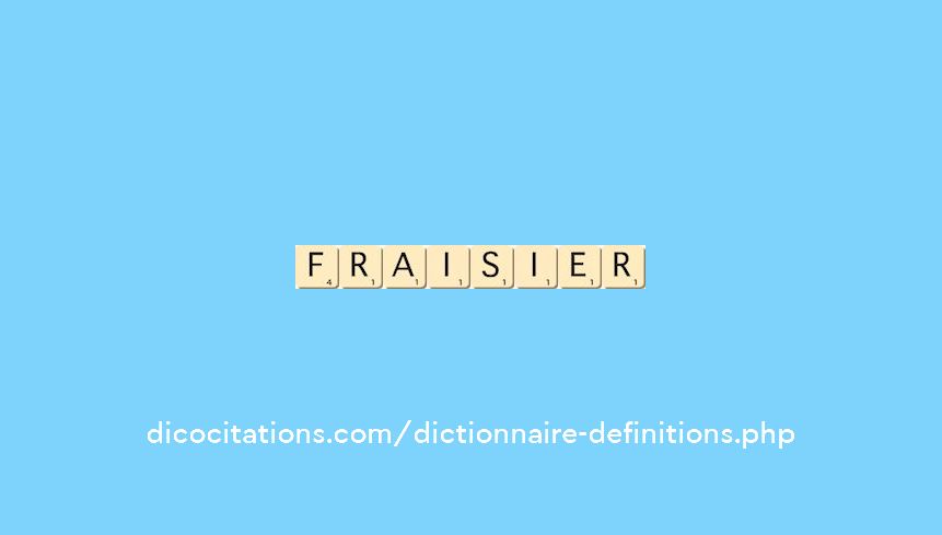 fraisier fraisier