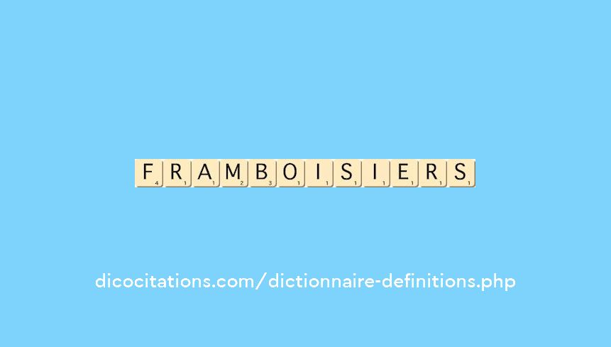 framboisiers