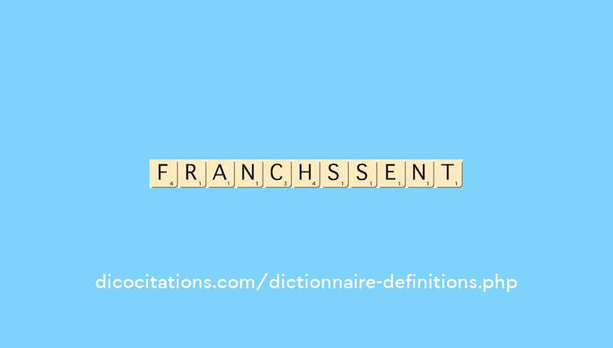 franchissent