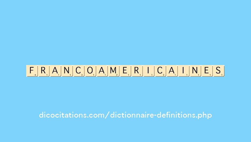 franco-americaines
