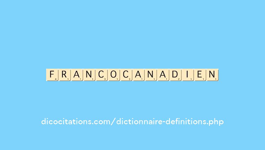 franco-canadien