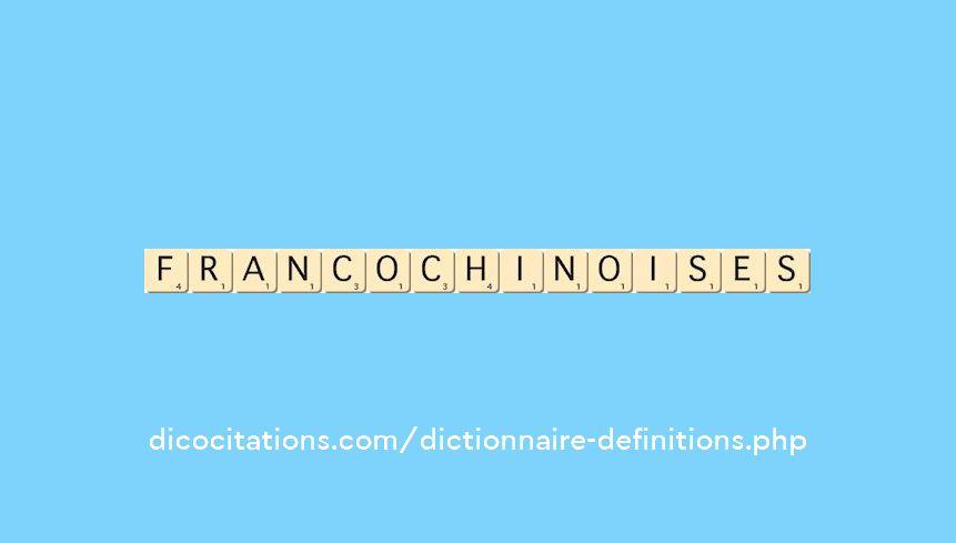 franco-chinoises franco-chinoises