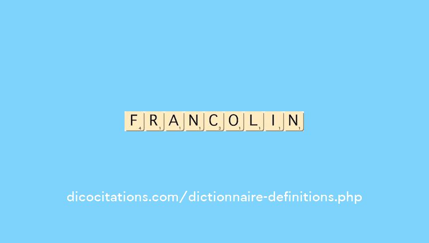 francolin