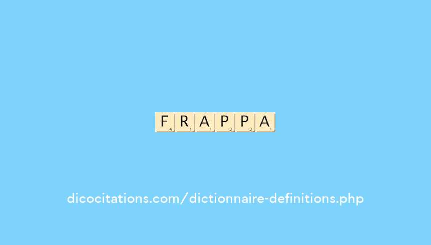 frappa frappa