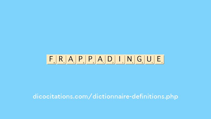 frappadingue frappadingue