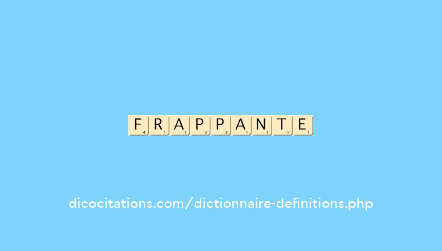 frappante frappante