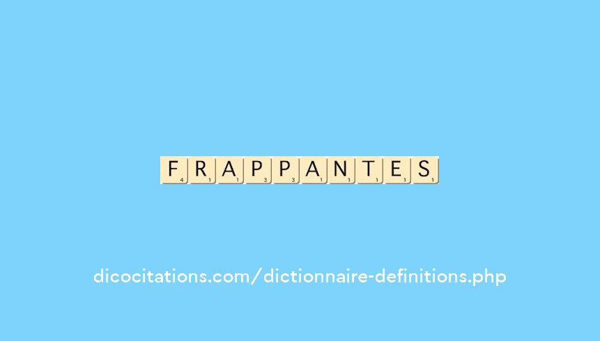 frappantes frappantes