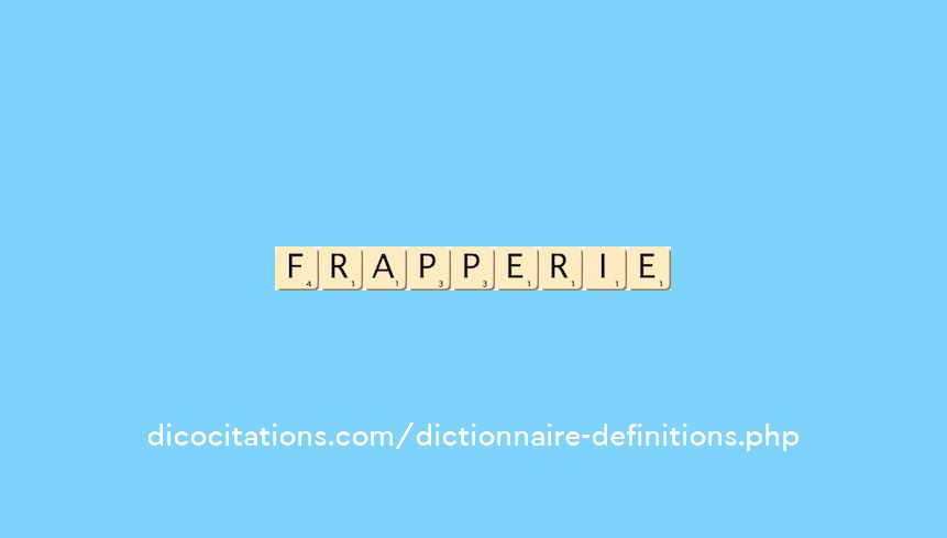 frapperie