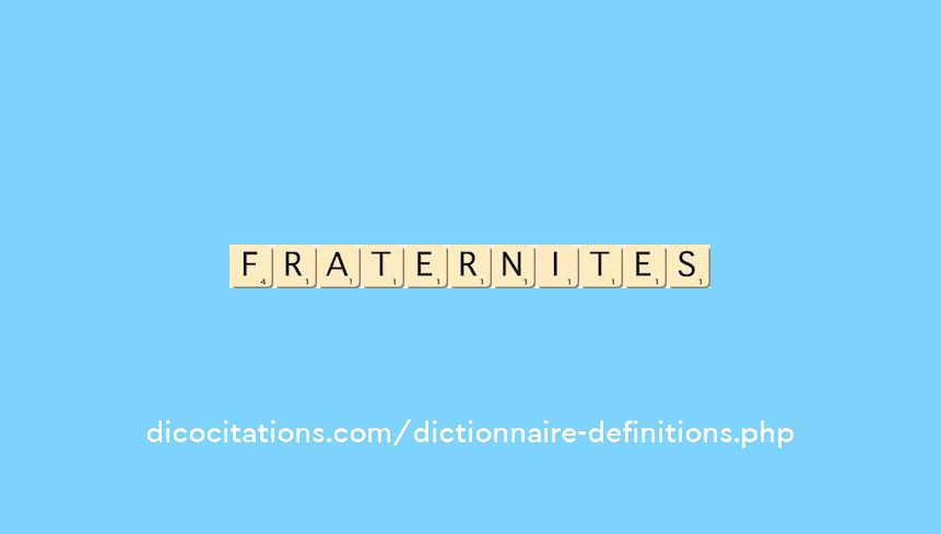 fraternites