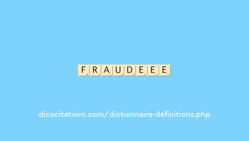 fraude--ee