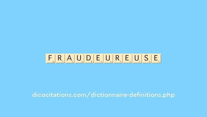 fraudeur--euse