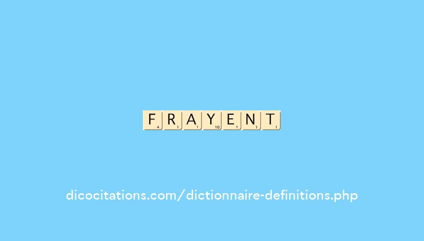 frayent frayent