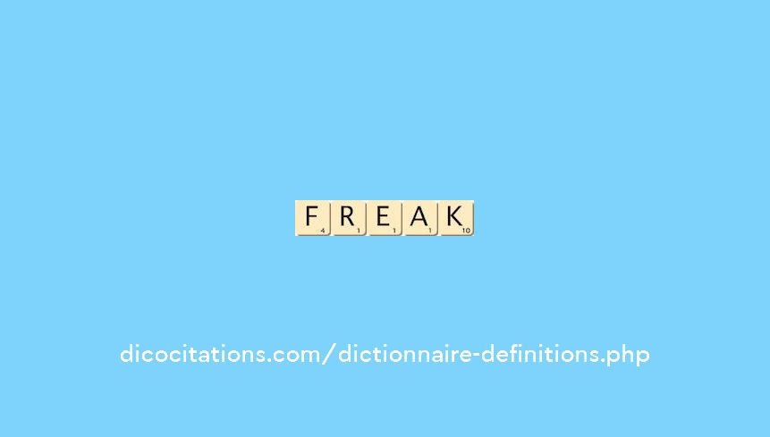 freak freak