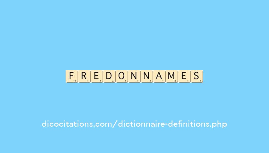 fredonnames
