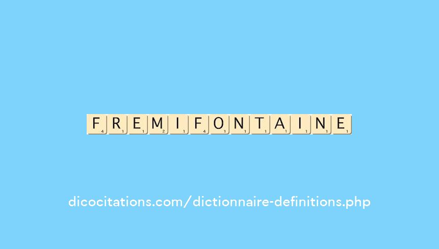 fremifontaine