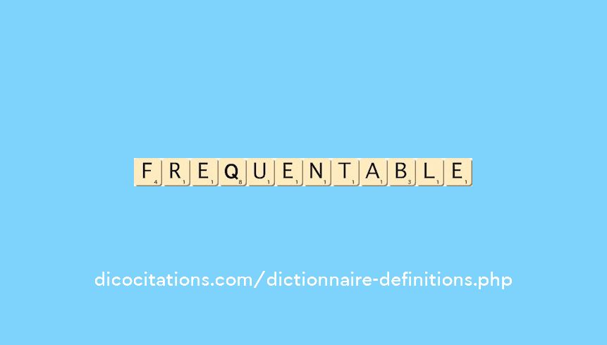 frequentable