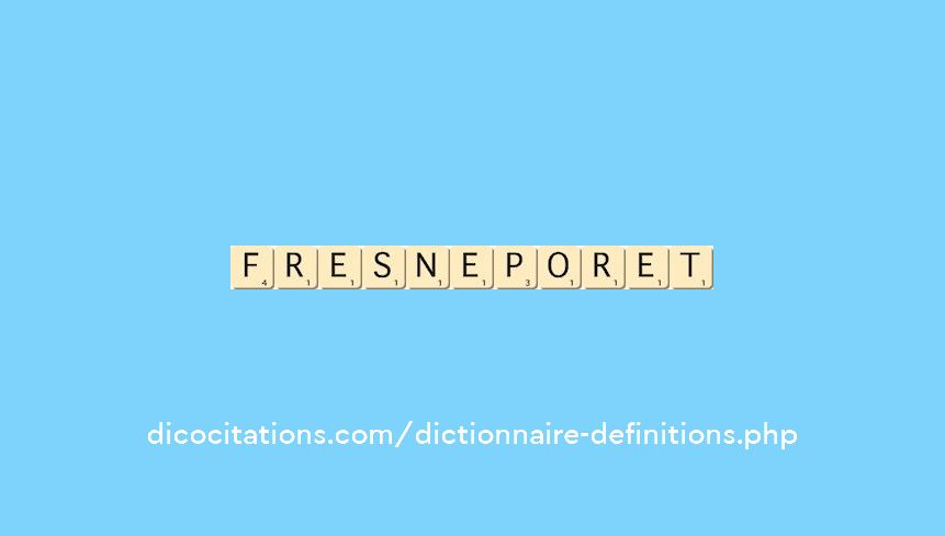 fresne-poret