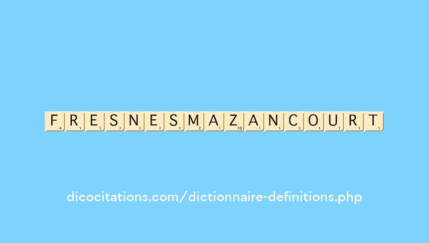 fresnes-mazancourt