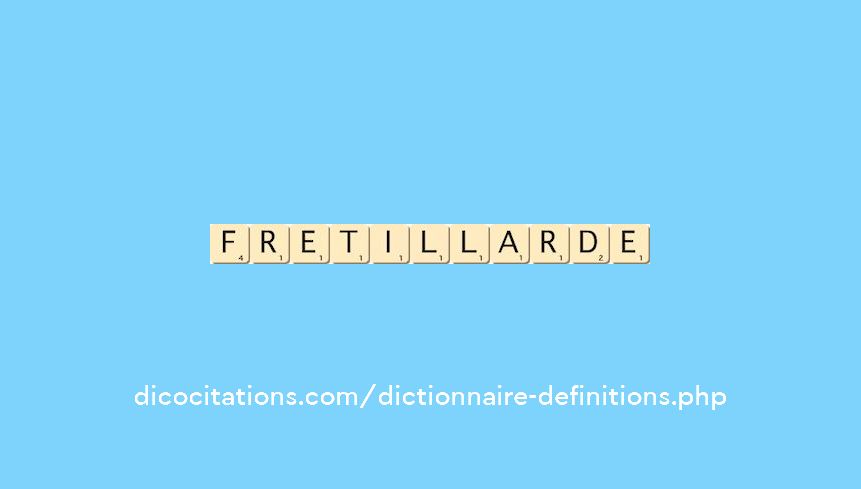 fretillarde fretillarde