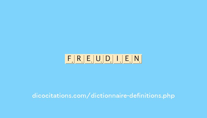 freudien freudien