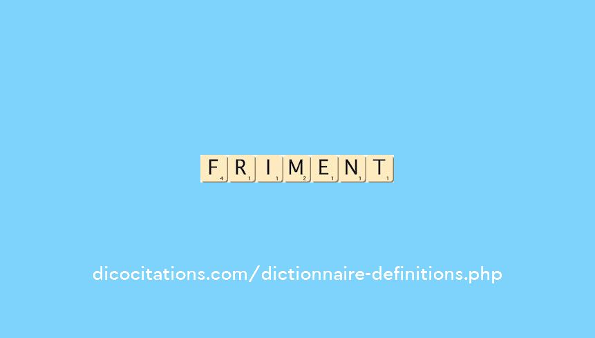 friment friment