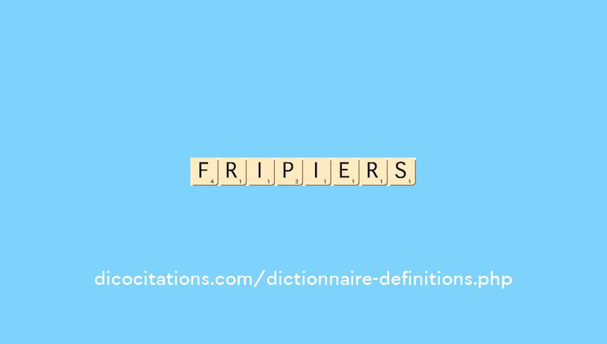 fripiers fripiers