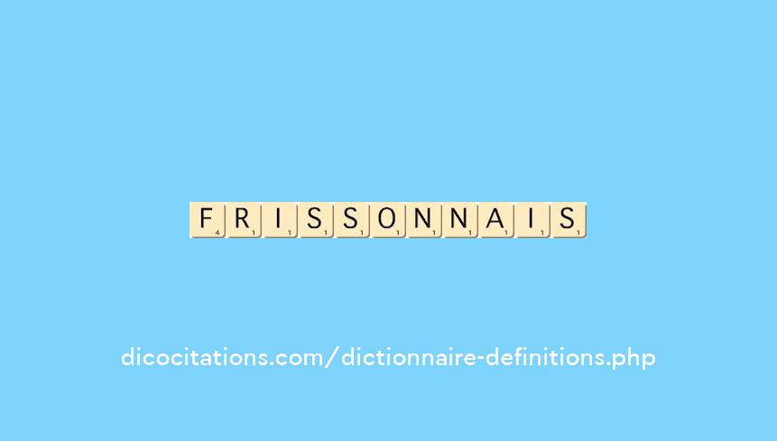 frissonnais