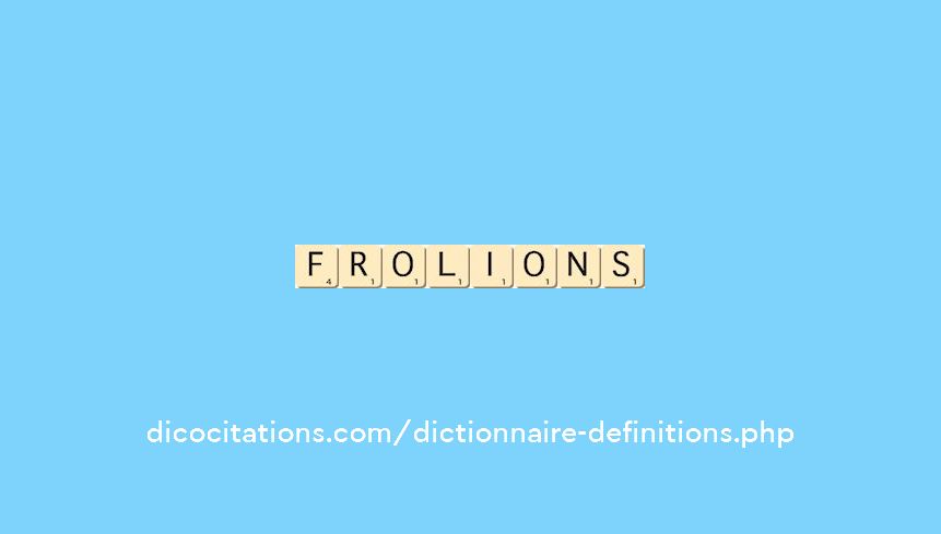 frolions frolions