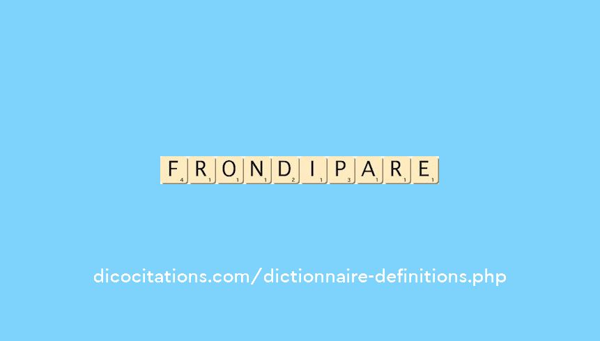 frondipare
