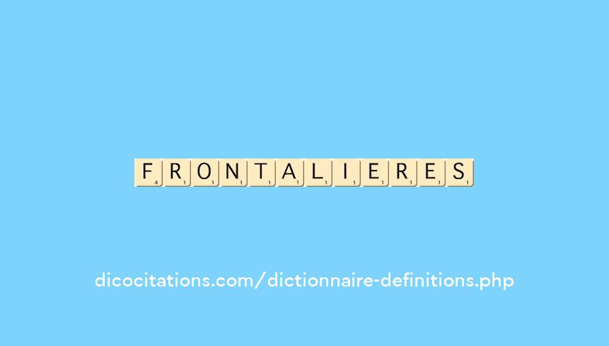 frontalieres frontalieres