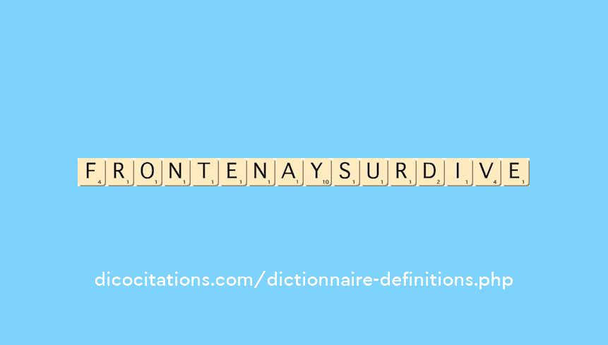 frontenay-sur-dive