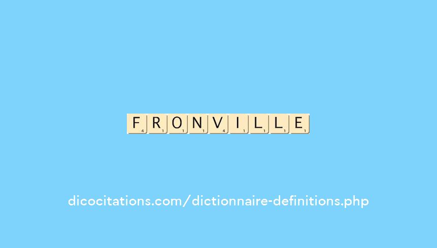 fronville fronville